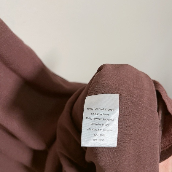 GENTLE FAWN | COFFEE TIERED SQUARE NECK DRESS - Picture 9 of 13